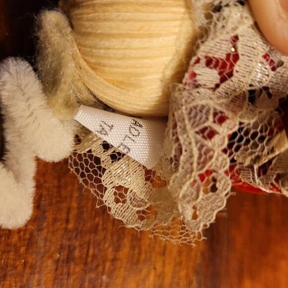 Vintage 90s Kurt S. Adler Santa & Mouse Christmas Ornaments Handcrafted Collect - Picture 10 of 10